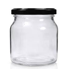 925ml clear glass jar twist off lid