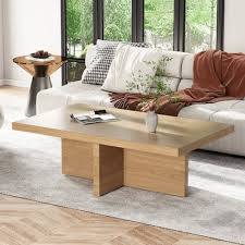 modern wood coffee table rectangle