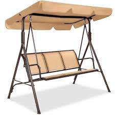Steel Adjustable Canopy Porch Swing