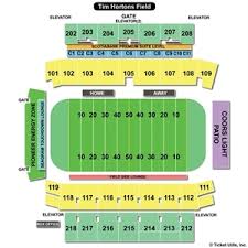 Tim Hortons Field Seating Chart Seat Numbers Best Picture