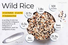 wild rice nutrition facts and health