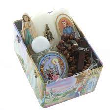 lourdes e pilgrimage box catholic gifts