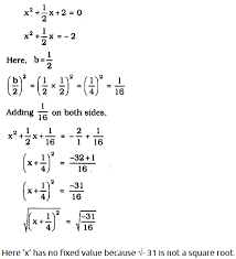 Quadratic Equations Exercise 4 3