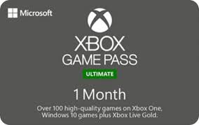 xbox game p ultimate 1 month