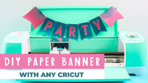 how to make a cricut banner in minutes