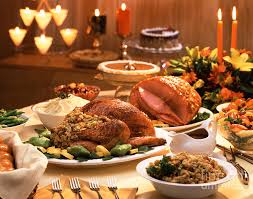 Image result for thanksgiving and turkey dinner