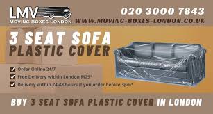 Sofa Plastic Cover In Wembley Stadium