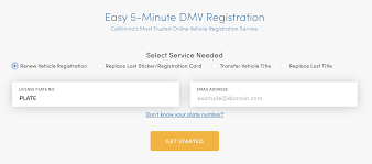 california vehicle registration renewal