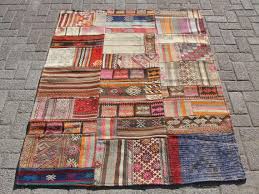 patchwork kilim rug turkish patchwork