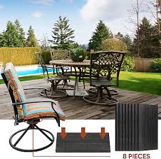 8 Pieces Patio Chair Spring Plates