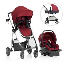 New Red Stroller Car Seat Combo Kid
