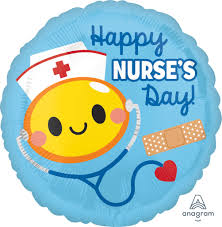 Thanks for taking such good care of people in the most difficult days of their life. Happy Nurses Day Smile 18 Mylar Balloon Amys Party Store