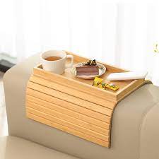 sofa arm tray bamboo sofa tray table