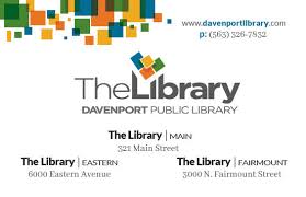 Receive your card by visiting any indypl location. Get A Library Card Davenport Public Library