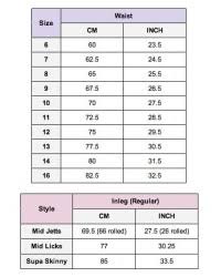 Lee Cooper Womens Jeans Size Guide Fits More Like A Small