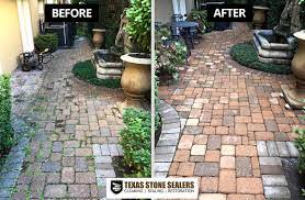 Before After Texas Stone Sealers