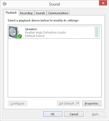 realtek hd audio only shows one audio