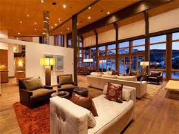 luxurious mountain modern home in