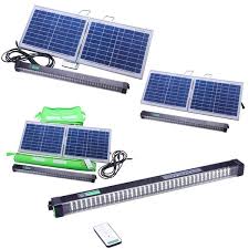 Solar Camping L E D Light Bar With Remote