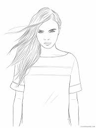 Free coloring pages, tools, education & community. Beautiful Girl Coloring Pages For Girls Beautiful Girl 6 Printable 2021 0212 Coloring4free Coloring4free Com