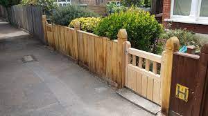 New Garden Fence And Gate In Herne Hill