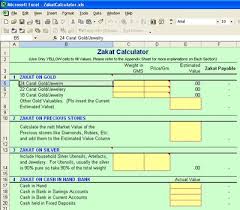 One Ummat Easy Zakat Calculator In Excel Format