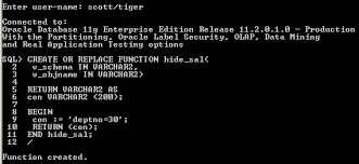 Create or replace directory test_dir as '/u01/app/oracle/oradata/'; Database Unit 4 Virtual Private Database Oer Commons