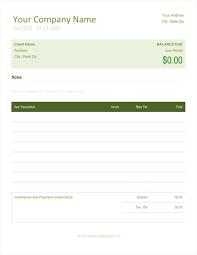 Freelance Invoice Templates 5 Best Free Samples For Word