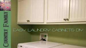 Discover some laundry room cabinets ideas that fit in your space. How To Build Overhead Laundry Cabinets Youtube
