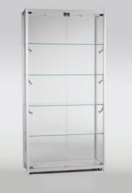 Glass Tower Display Cabinet Home