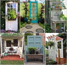 creative old door projects for your garden