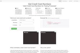 The numbers complies to the iso 7812 numbering standard. How To Get Dummy Credit Card Number With Cvv For Testing 2021
