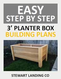 Cedar Raised Garden Planter Box Step By