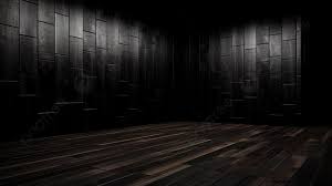 the black wood floor in an empty room