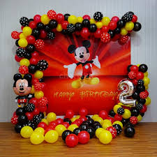 mickey mouse theme birthday party