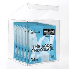 healthy dark chocolate squares 6 pack