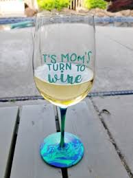 Martha stewart gloss paint (any color). Diy Personalized Wine Glasses With Marbling Paint Leap Of Faith Crafting