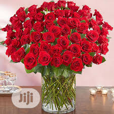 Rose png | flower images: Artificial Red Rose Flowers In Ikeja Home Accessories Madeten Services Jiji Ng