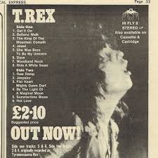 Getiton This Day May 20th 1972 T Rex Were At No 1 On The Uk