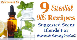 essential oils recipes for homemade