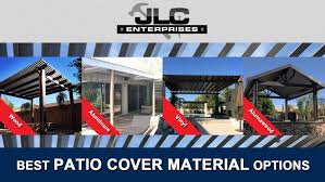 Best Patio Cover Material Options How