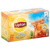 How do you make a gallon of tea with Lipton family size tea bags?