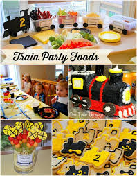 train birthday party