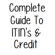 We did not find results for: Complete Guide To Itin S Applying For Credit Cards Credit Reports Credit Scores Doctor Of Credit