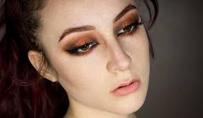 copper eye makeup trend be beautiful