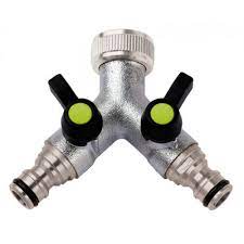 2 Way Brass Manifold With Quick Release
