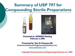 Rundown Of Usp 797 For Compounding Sterile Preparations