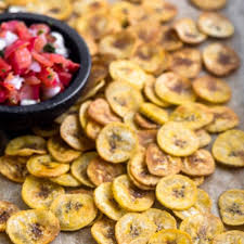 healthy baked plantain chips paleo