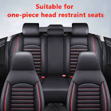 Leather Car Seat Cover 5 Seat Cover Non