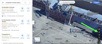 use the 3d view of google maps aware